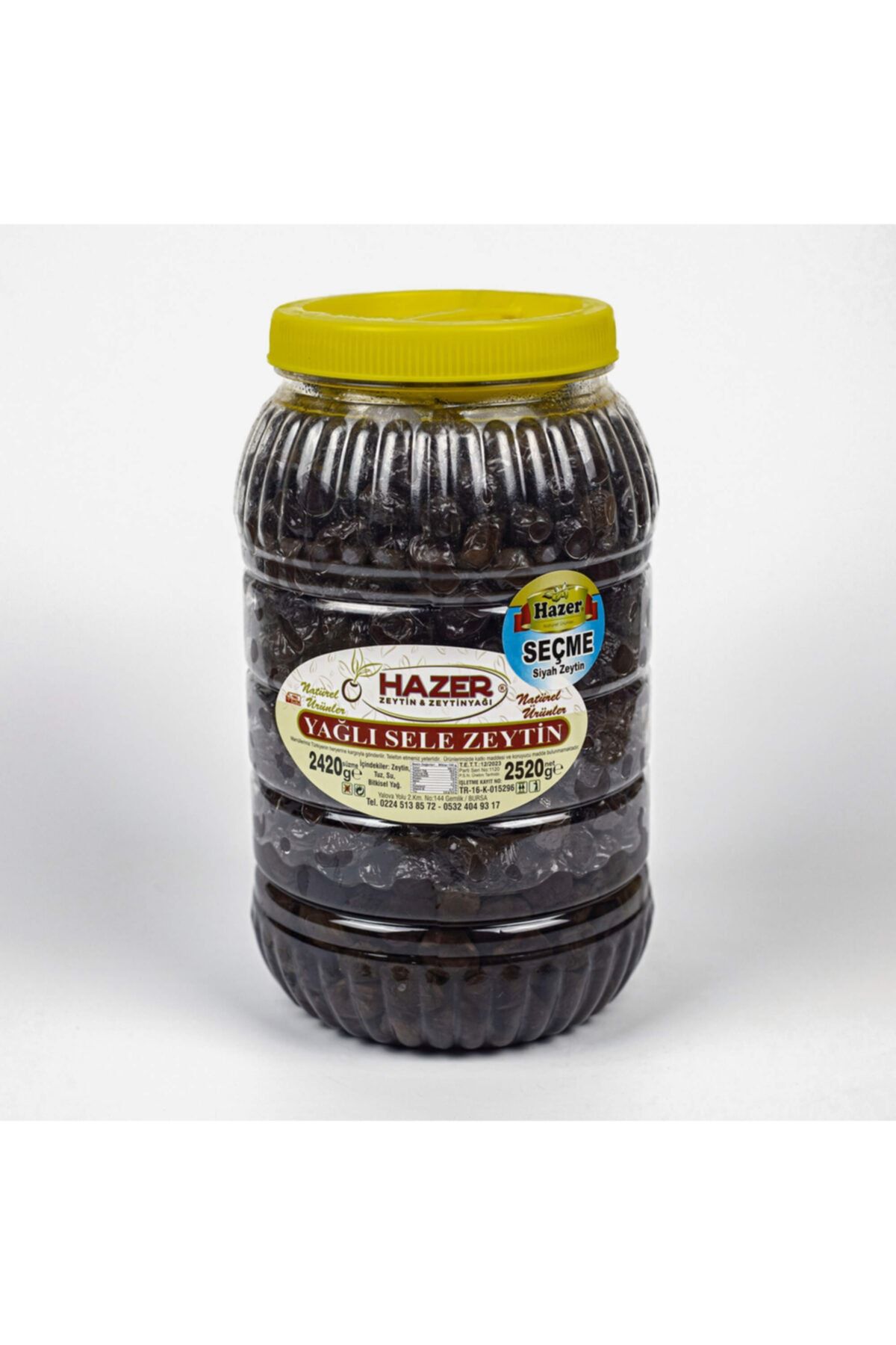 HAZER Yağlı Sele Zeytin Seçme 2.5 kg
