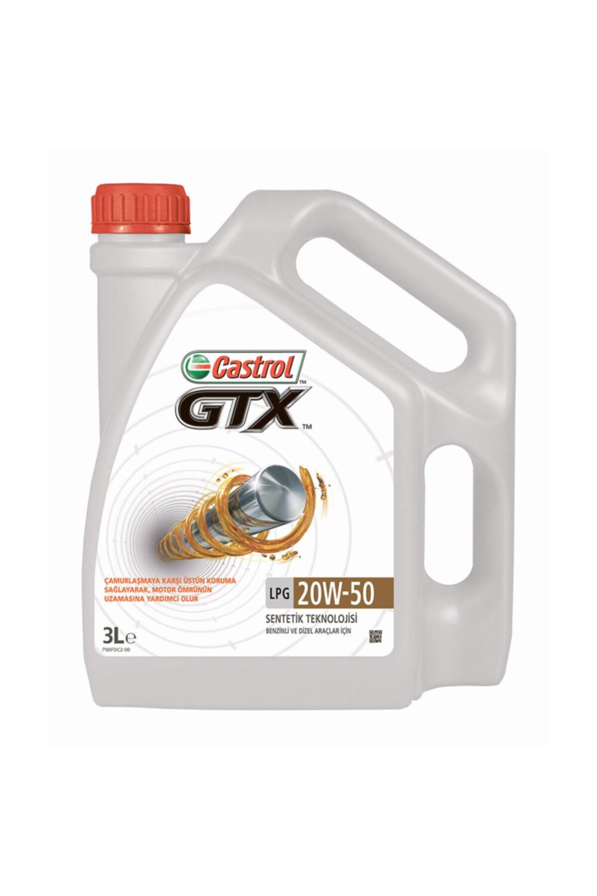 CASTROL Gtx Lpg 20w-50 3 Lt Lpg Li Motor Yağı