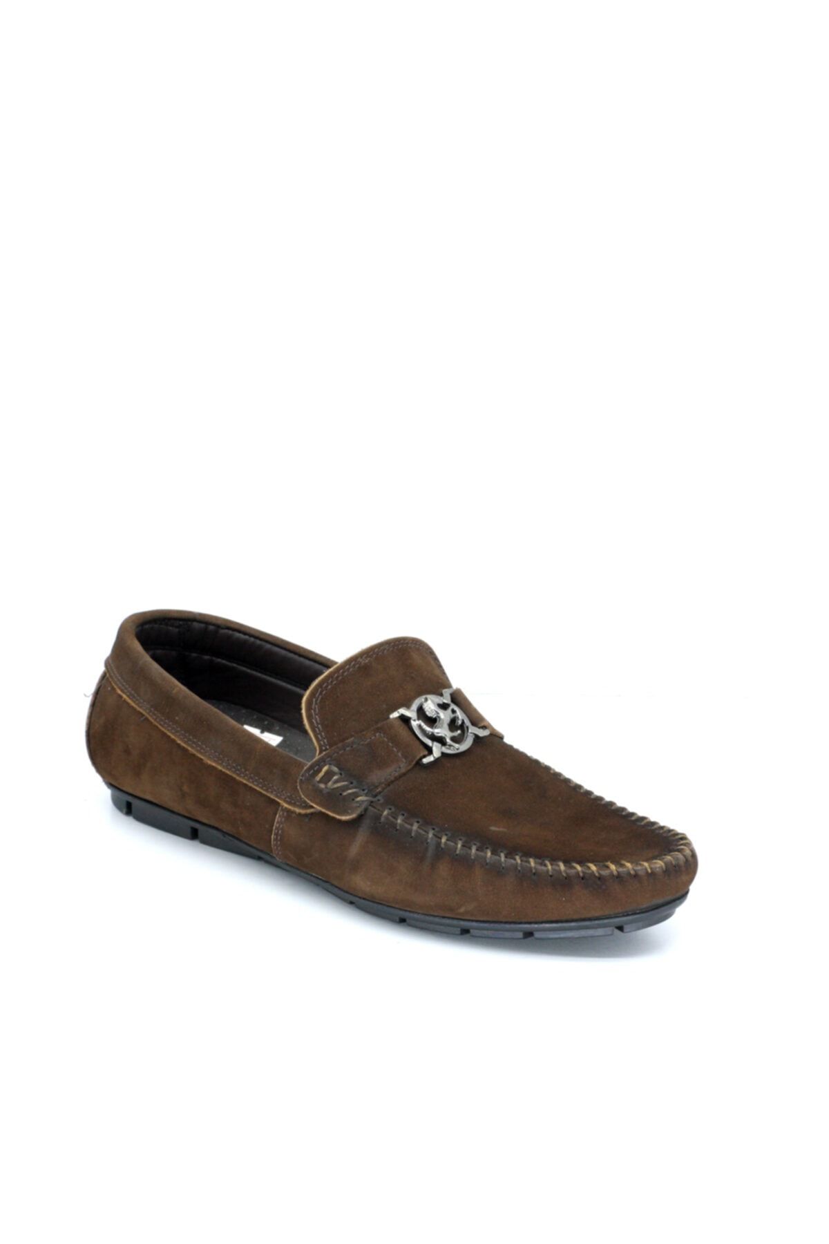 TRENDYSHOES Trendyshose 162 Erkek Nubuk Deri Rahat Babet Ayakkabı