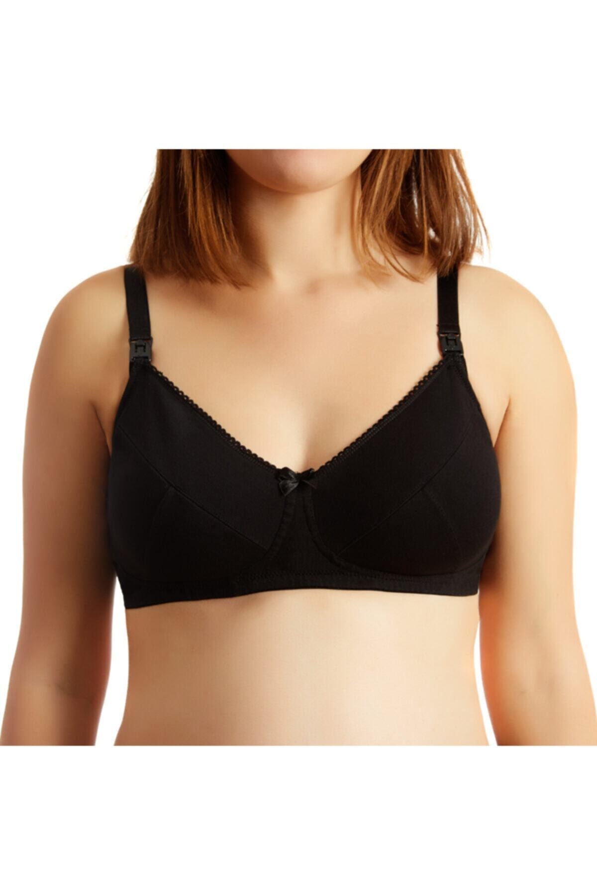 Funna Baby Kadın Siyah Donna Emzirme Sütyeni