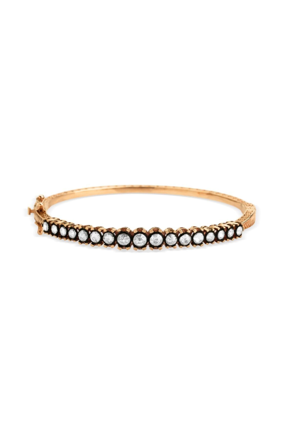 Clavis Jewelry Kadın Beyaz Elmas Taşlı Bilezik blz0855