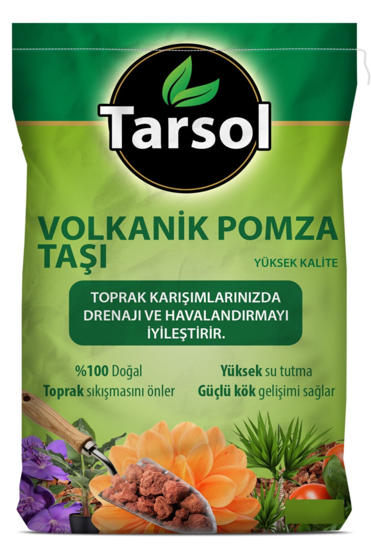 TARSOL TARIM Tarsol Torf Volkanik Kırmızı Pomza 10 lt