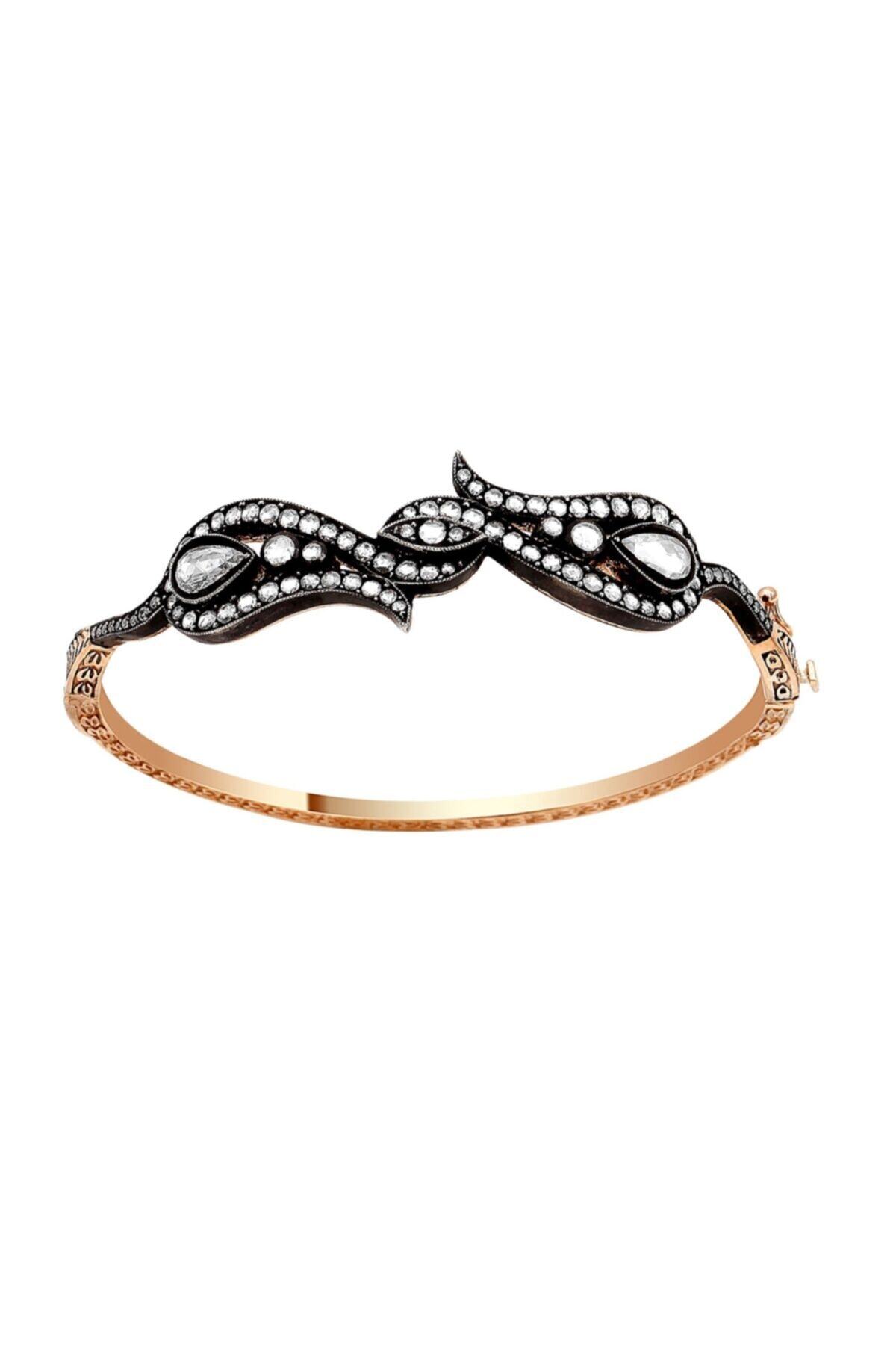 Clavis Jewelry Kadın Elmas Ve Pırlanta Taşlı Bilezik (ebl0003)