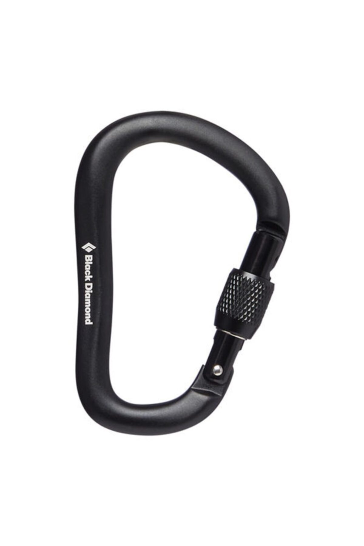 BLACK DİAMOND Black Dıamond Rocklock Screwgate Outdoor Karabina Black