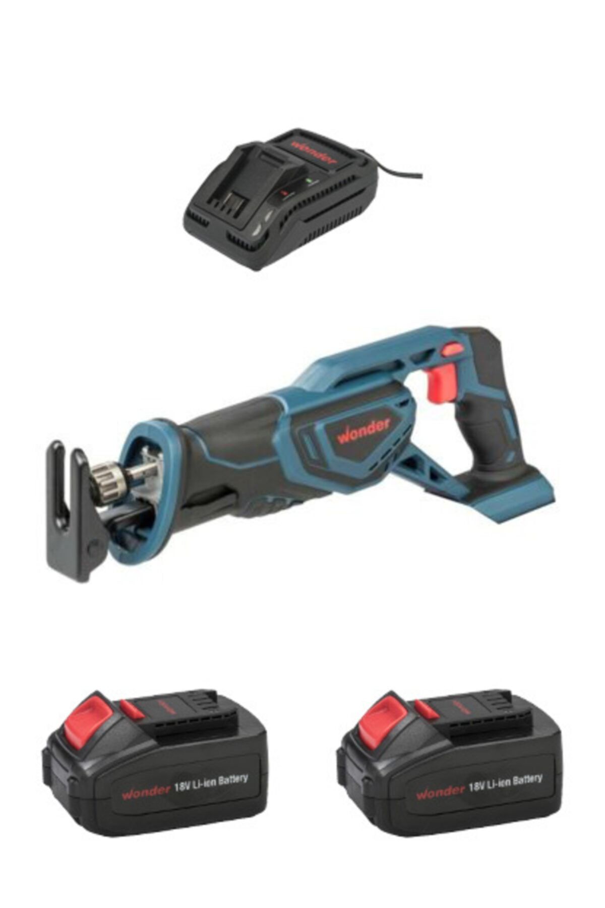 Wonder Jd5218a 18 V Şarjlı Tilki Kuyrugu Akülü Paket