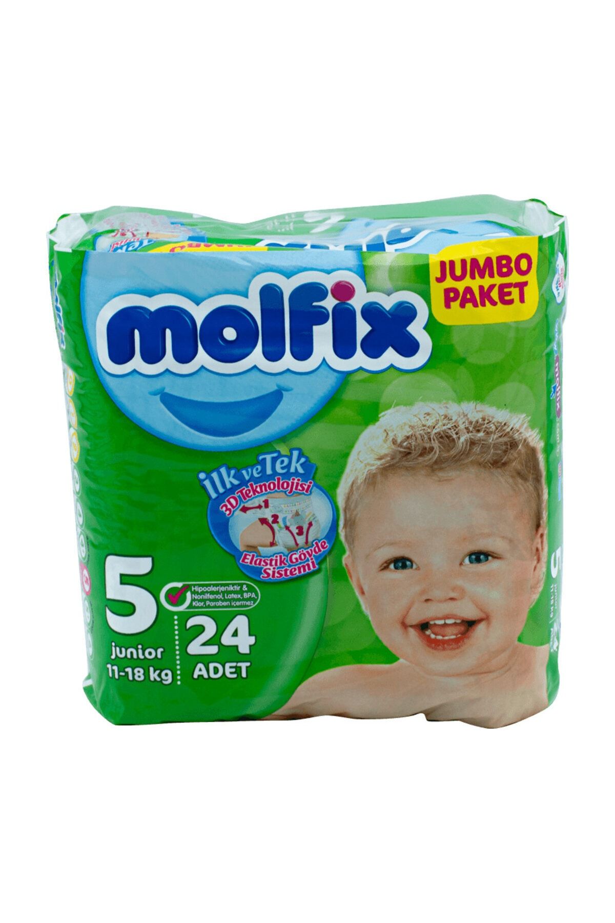 molfix jumbo 5 beden 24 adet 11 18 kg fiyati yorumlari trendyol
