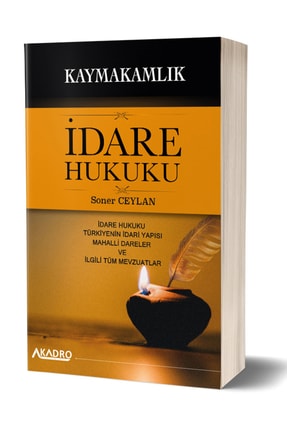 Kaymakamlık Sınavına Hazırlık Idare Hukuku Image 0