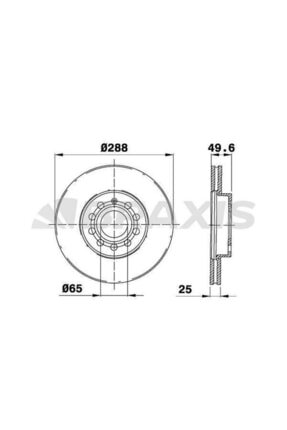 Ae0026 On Fren Dısk Aynası Caddy Iıı 1.4/1.6/1.9tdı.2.0sdı Image 0
