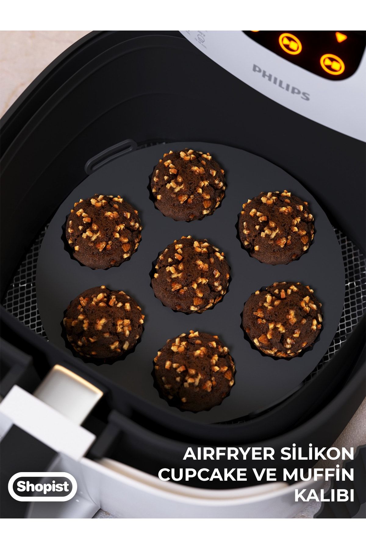 SHOP ST Airfryer Master 3 Piece Cooking Set Silicone Black Color