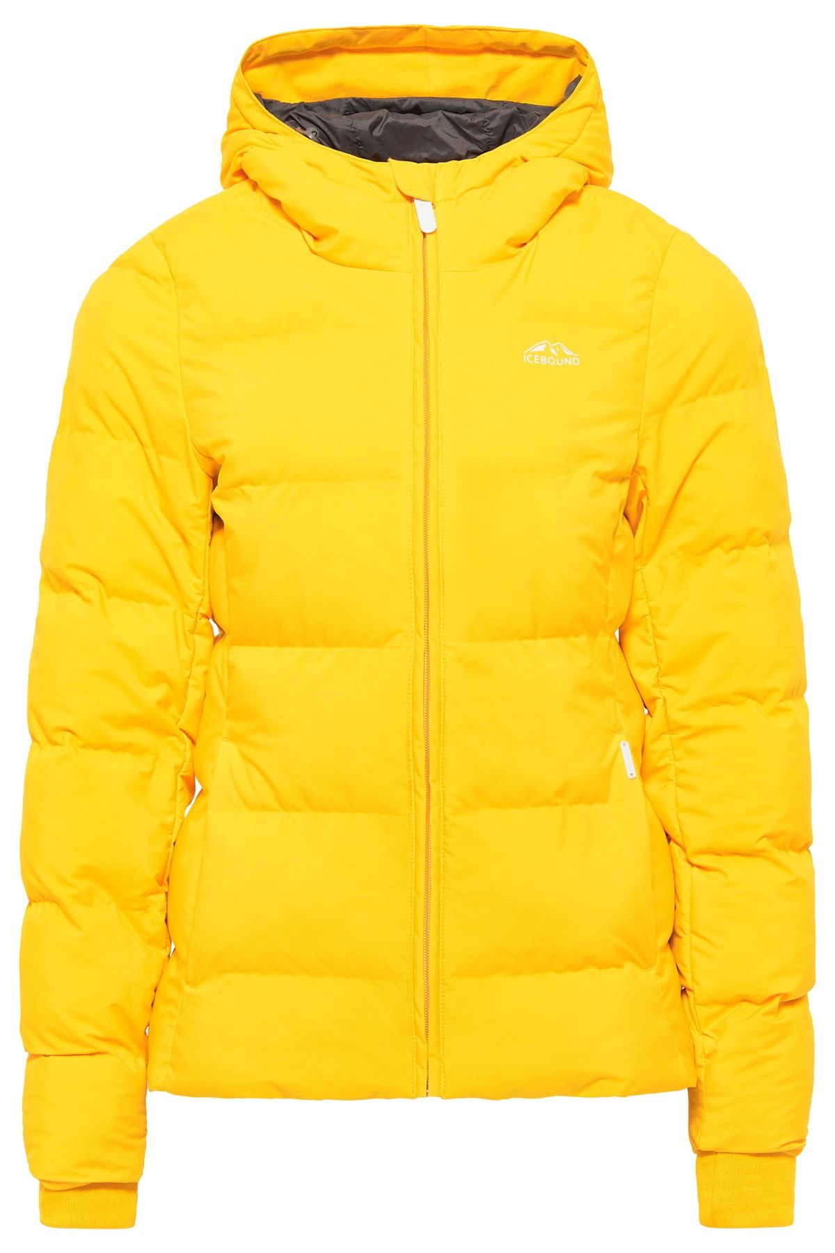 Icebound Winter Jacket Yellow Basic Trendyol