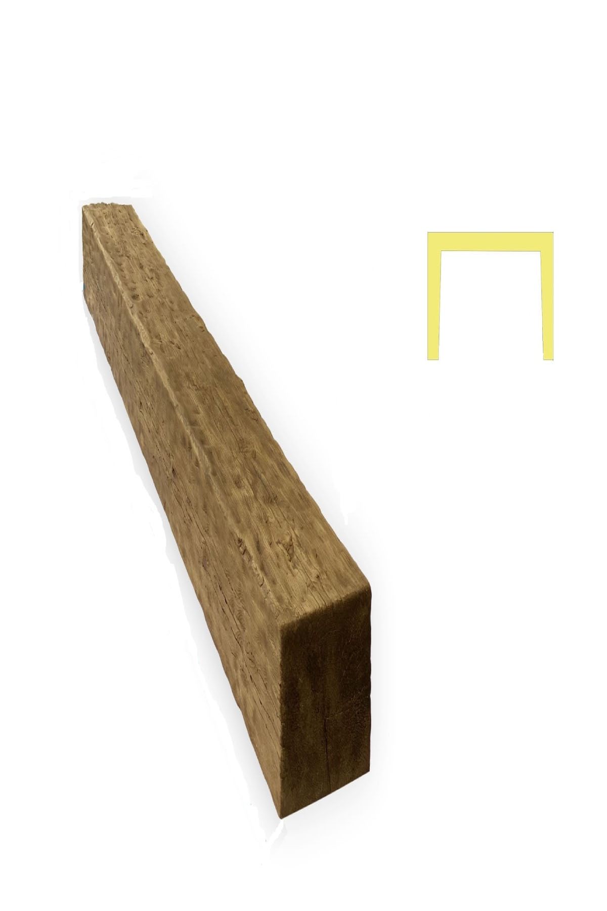 Baydeco Poliüretan Kütük 35cm*31cm*300cm