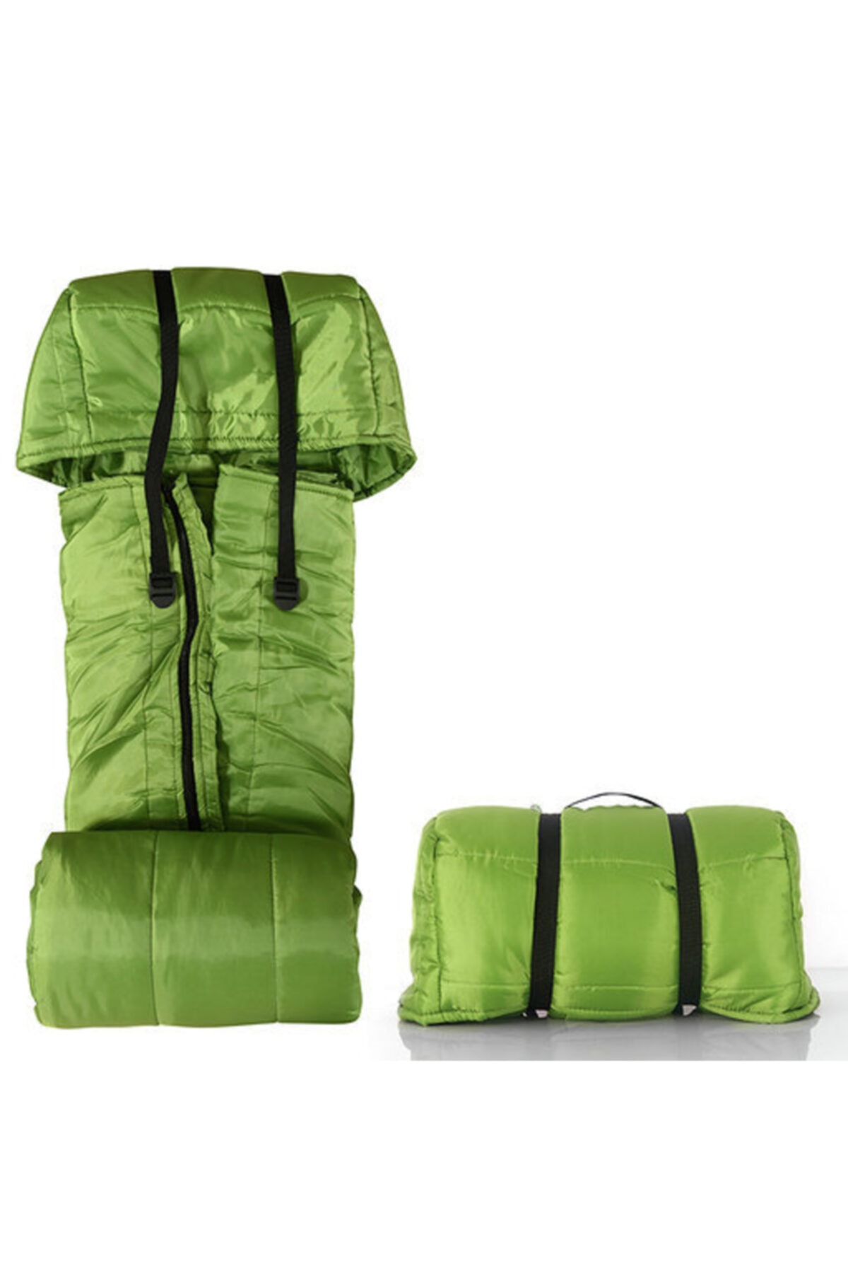 BURCU KARACAOUTDOOR Eko Yeşil Uyku Tulumu