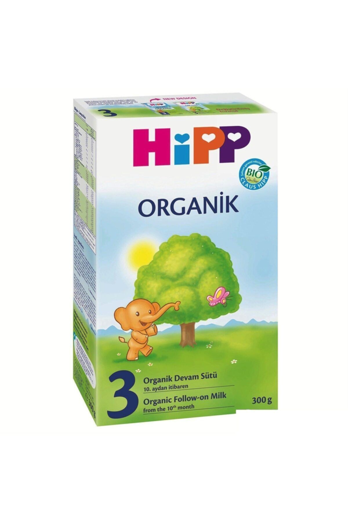 Hipp 3 Organik Devam Sütü 300 Gr 1