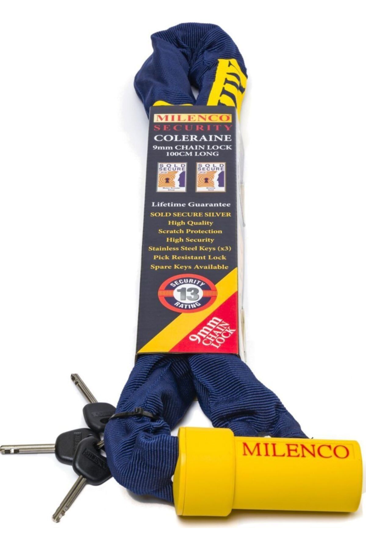 Milenco Mavi Coleraine Zincir Kilit
