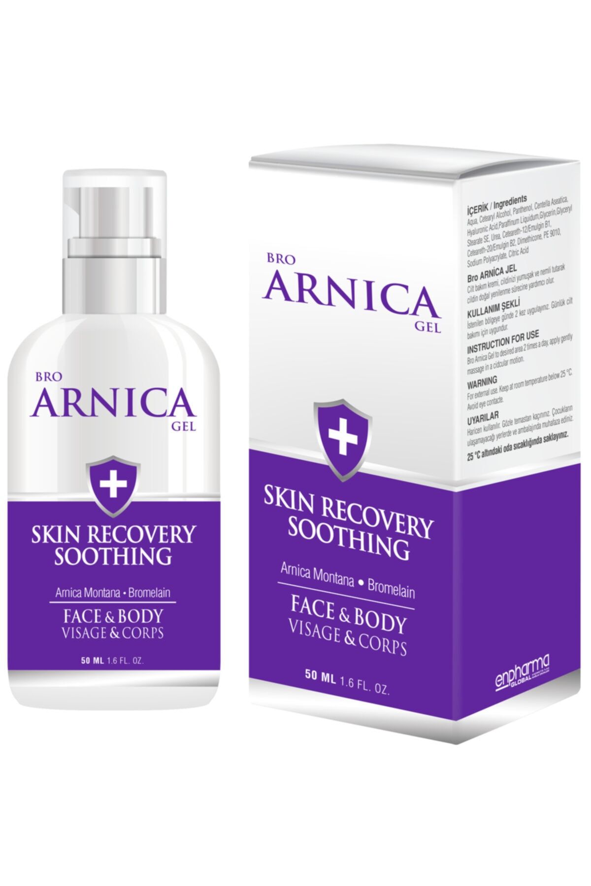 Arnica Jel 50 ml Morluk Ve Ödem Giderici