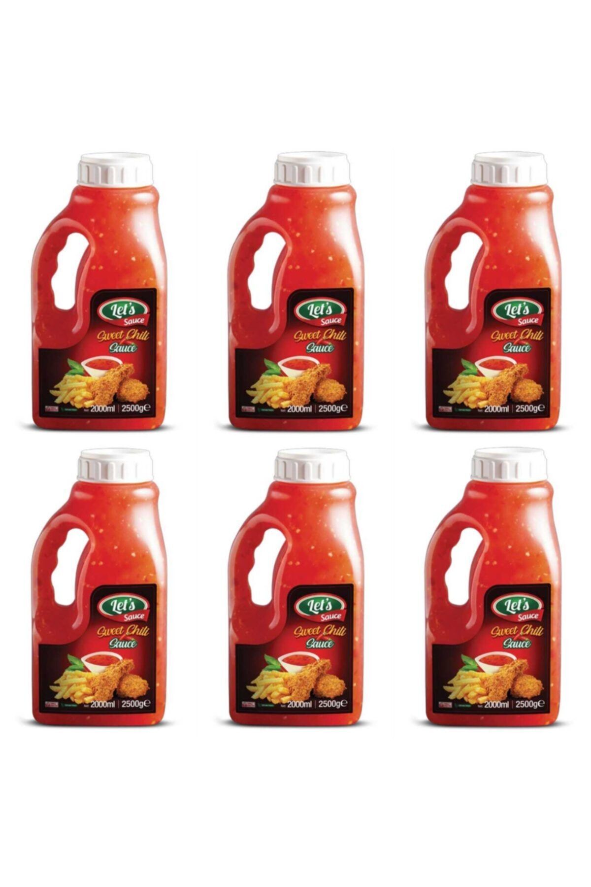 Let's Souce Sweet Chili Sos 6x2500 gr