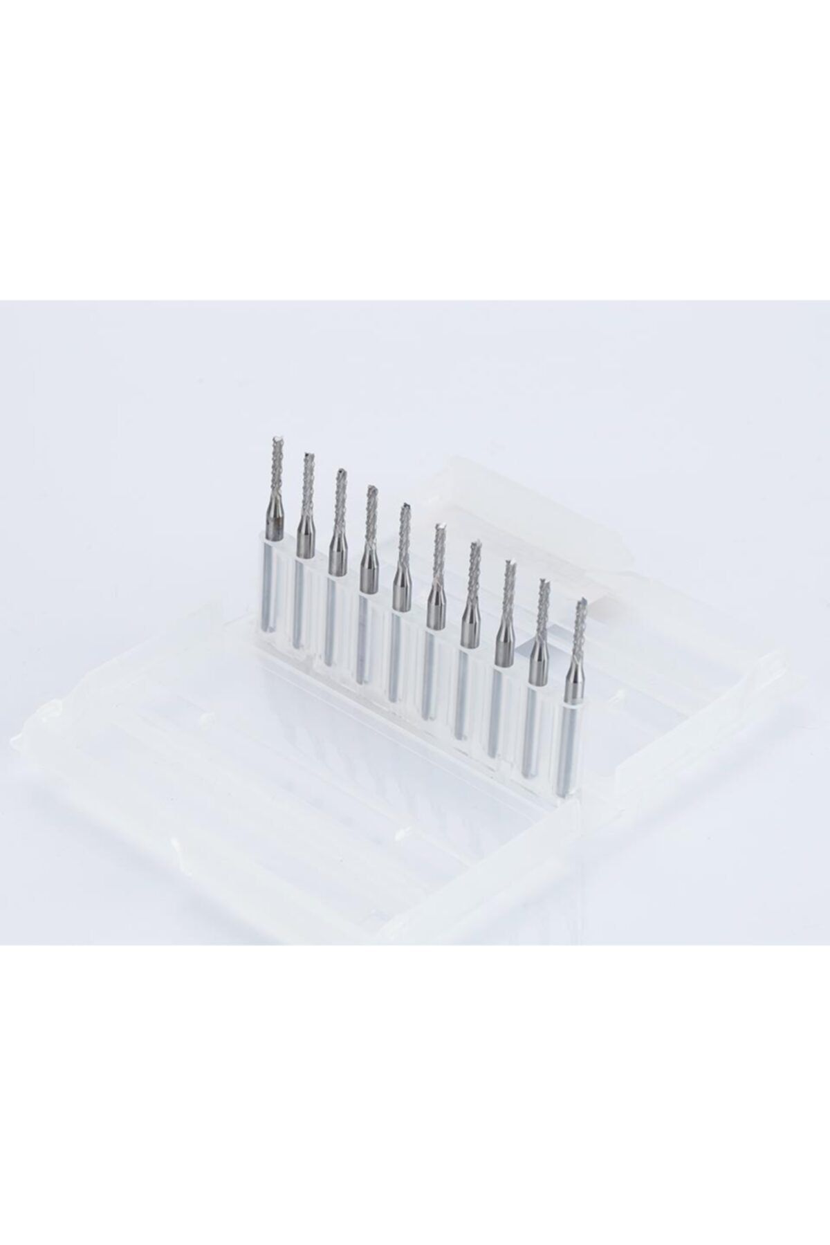 Profisher Tungsten Karbür Pcb Kesme Cnc Freze Ahşap Işleme 1.9mm 10 Adet
