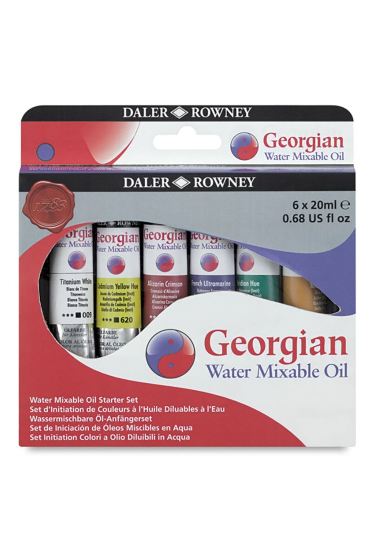 Daler Rowney Georgian Water Mixable Yağlı Boya Starter Set
