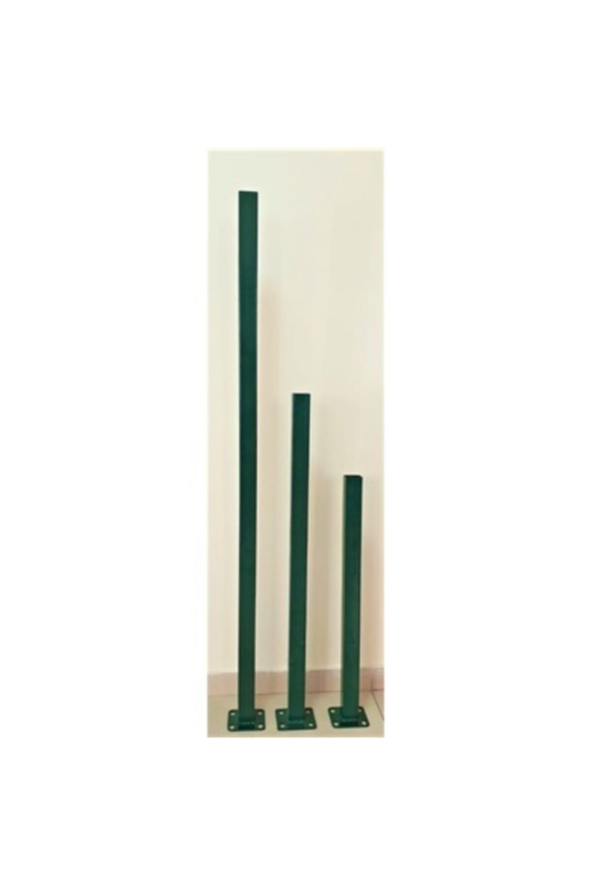 AFM METAL TEL 200 Cm Dekoratif Panel Çit Direk Takım