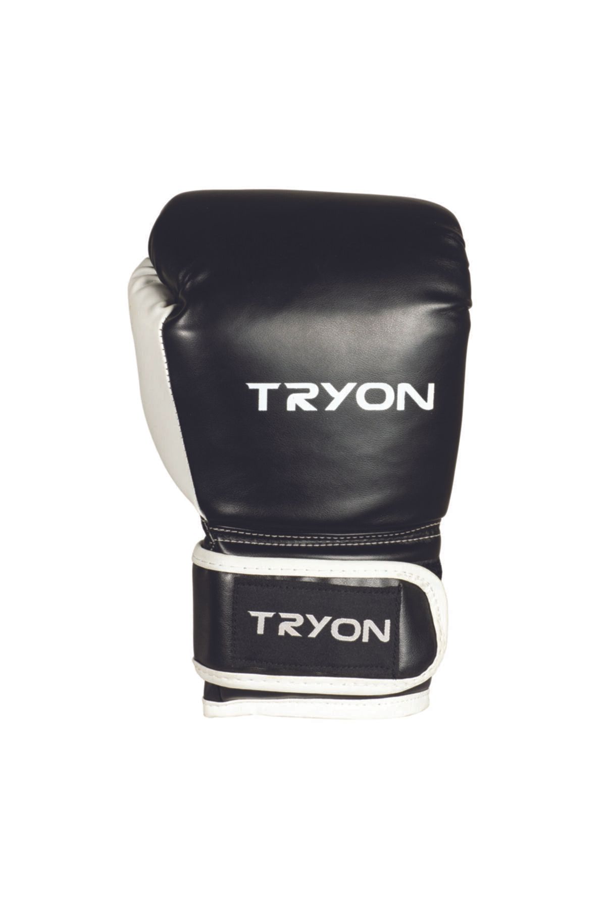 TRYON Bks-120 Boks Eldiveni Siyah - Beyaz 10 Numara