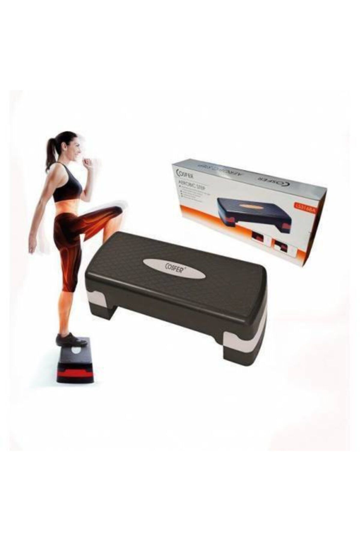 Cosfer 2 Kademeli Aerobik Fitness Jimnastik Aleti