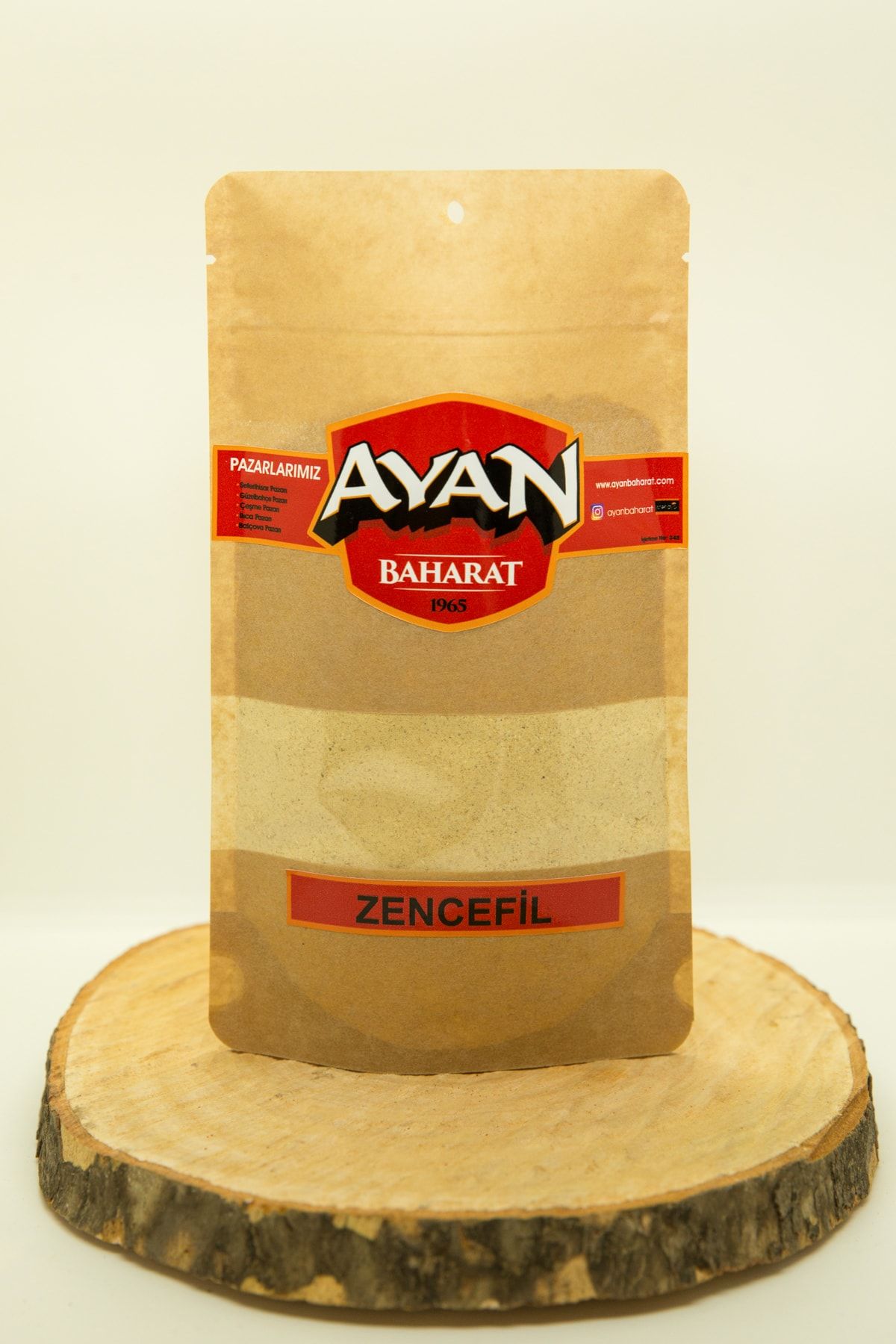 Ayan Baharat Zencefil (öğütülmüş) 500 Gr