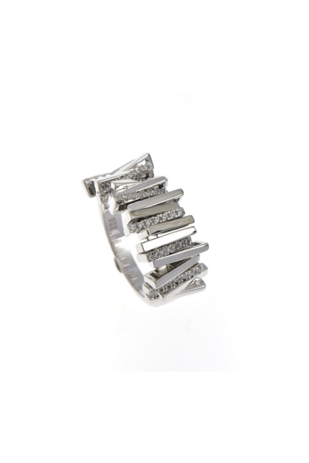 Luna Argento Jewelry Zirkon Taşlı Gümüş Yüzük