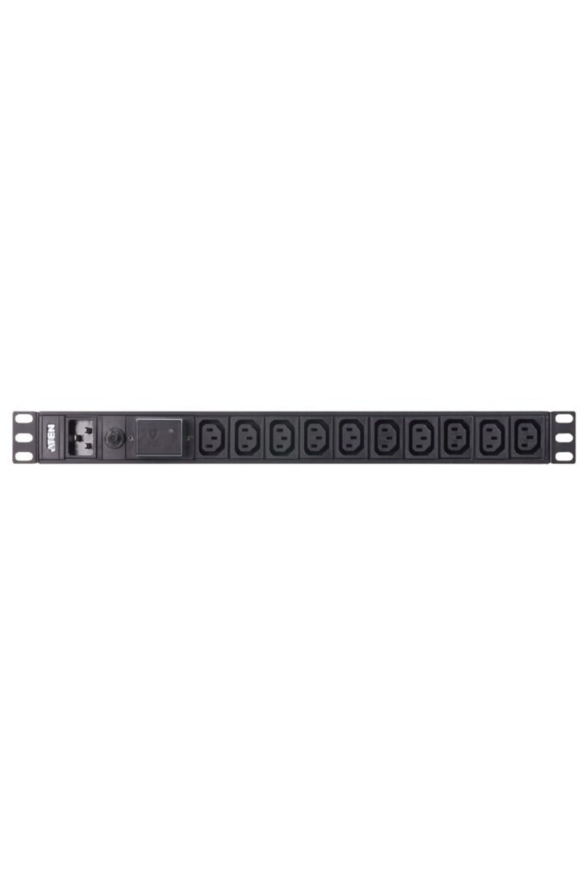 Aten 1u 16a 10port Basic Pdu With Surge Protection