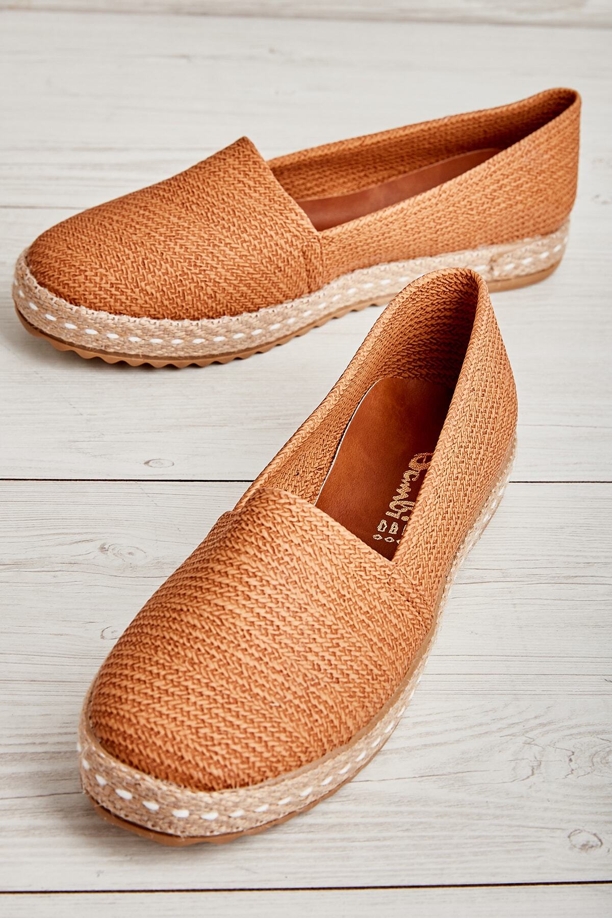 Bambi Taba Kadın Espadril K01659110010