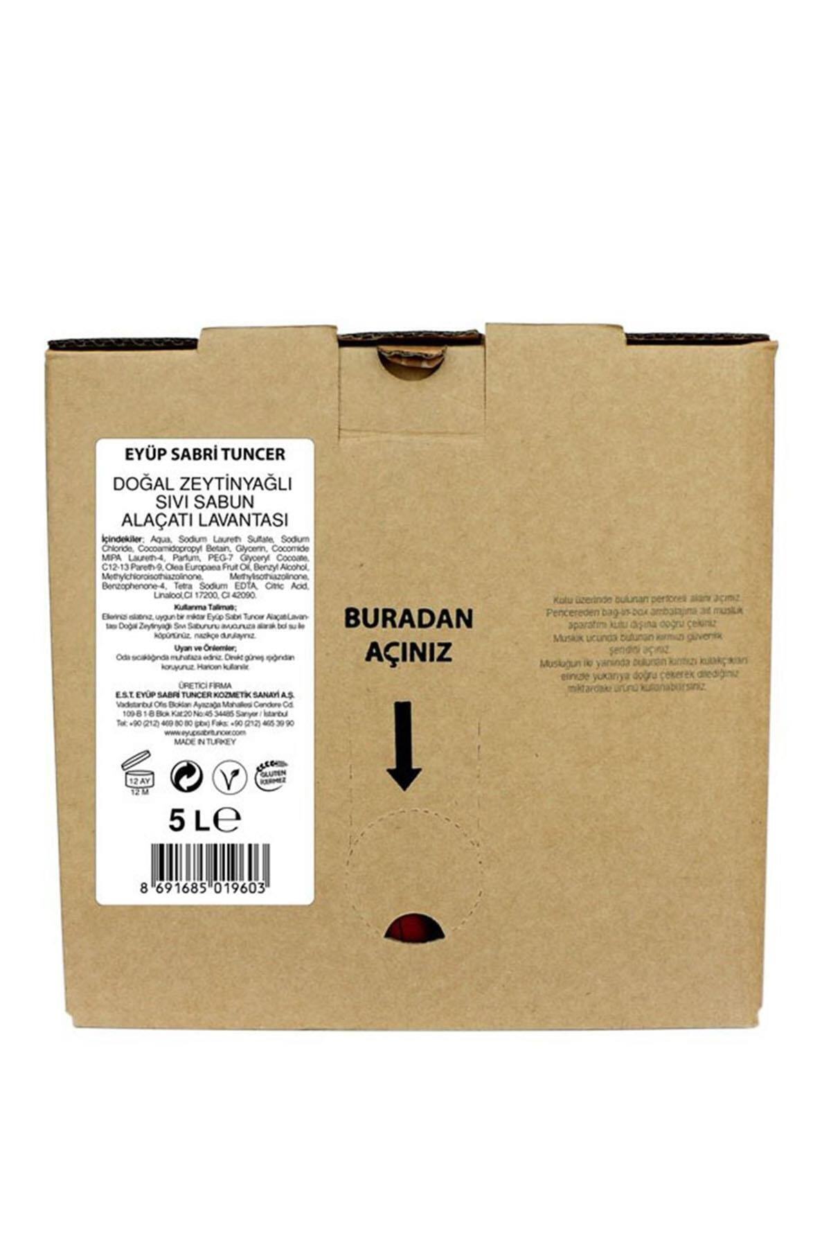 Eyüp Sabri Tuncer Zeytinyağlı Alaçatı Lavantası Sıvı Sabun 5lt