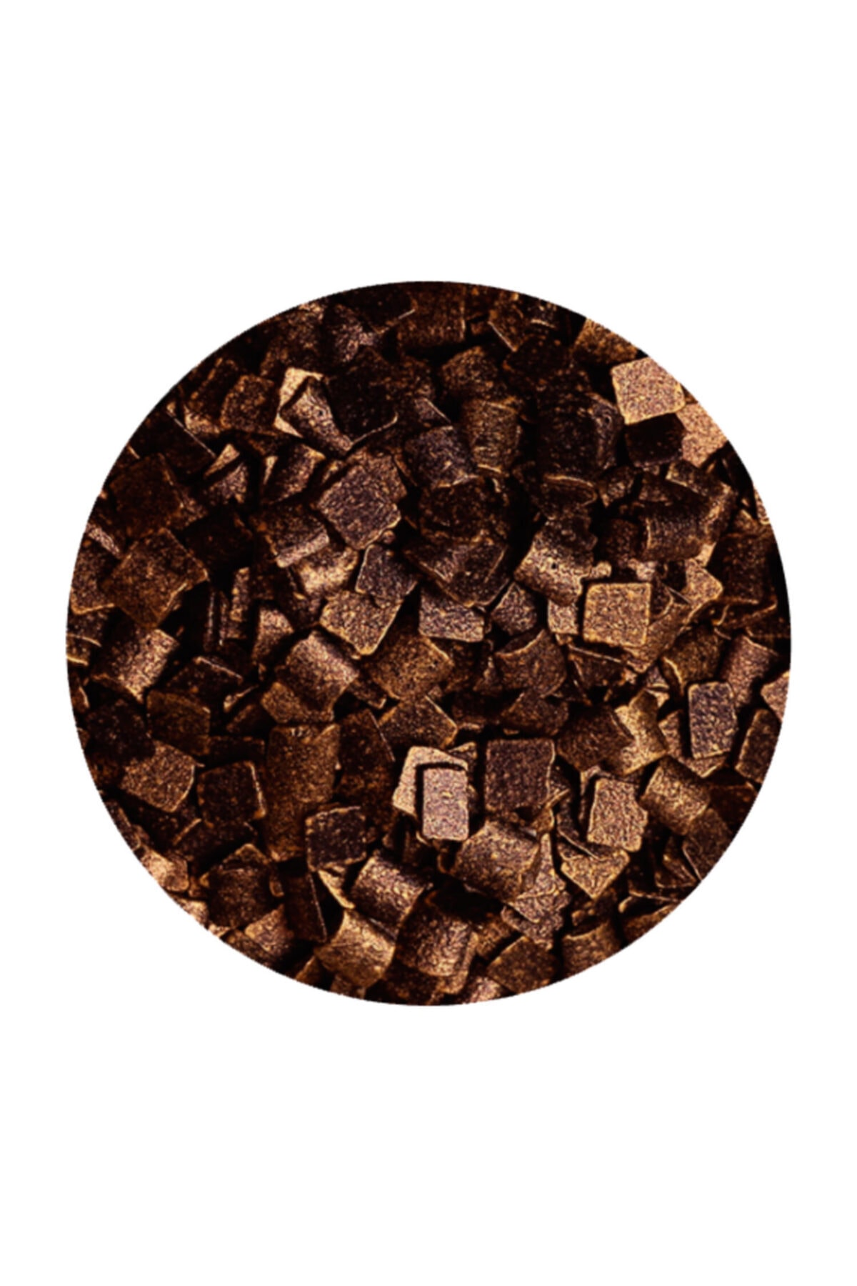 PASTRY PLANET Korinitta Bitter Mozaik Antik Altın Çikolata - 200 Gr