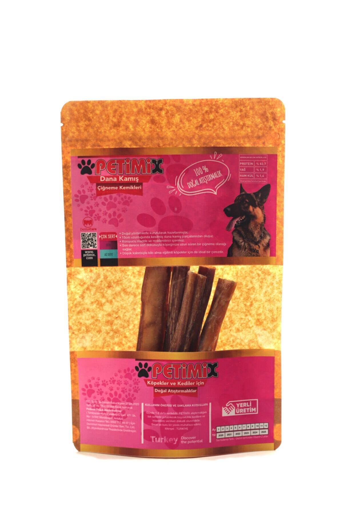 Petimix Dana Kamış Çiğneme Kemikleri 100g