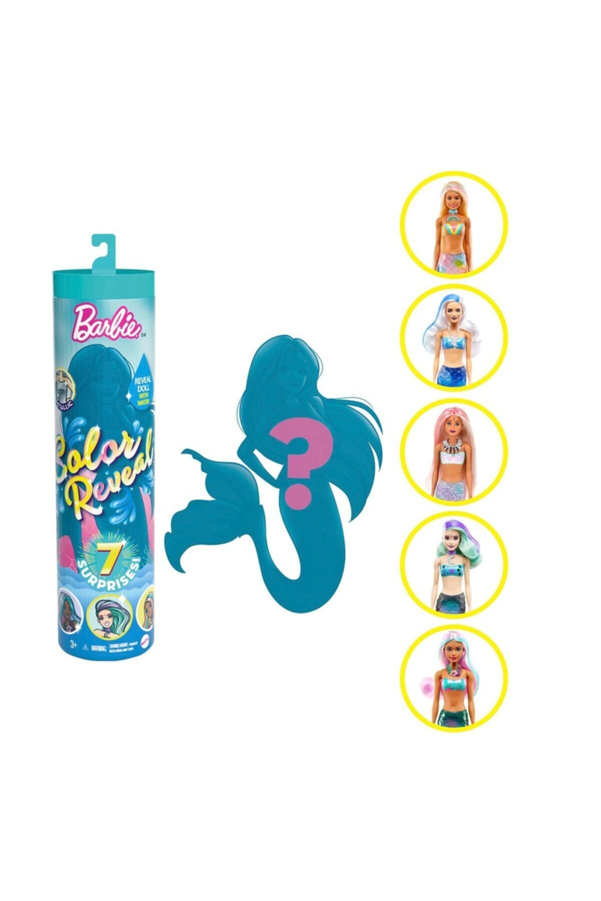 Barbie Kiz Cocuk Renk Degistiren Deniz Kizi Suprise Bebek Fiyati Yorumlari Trendyol