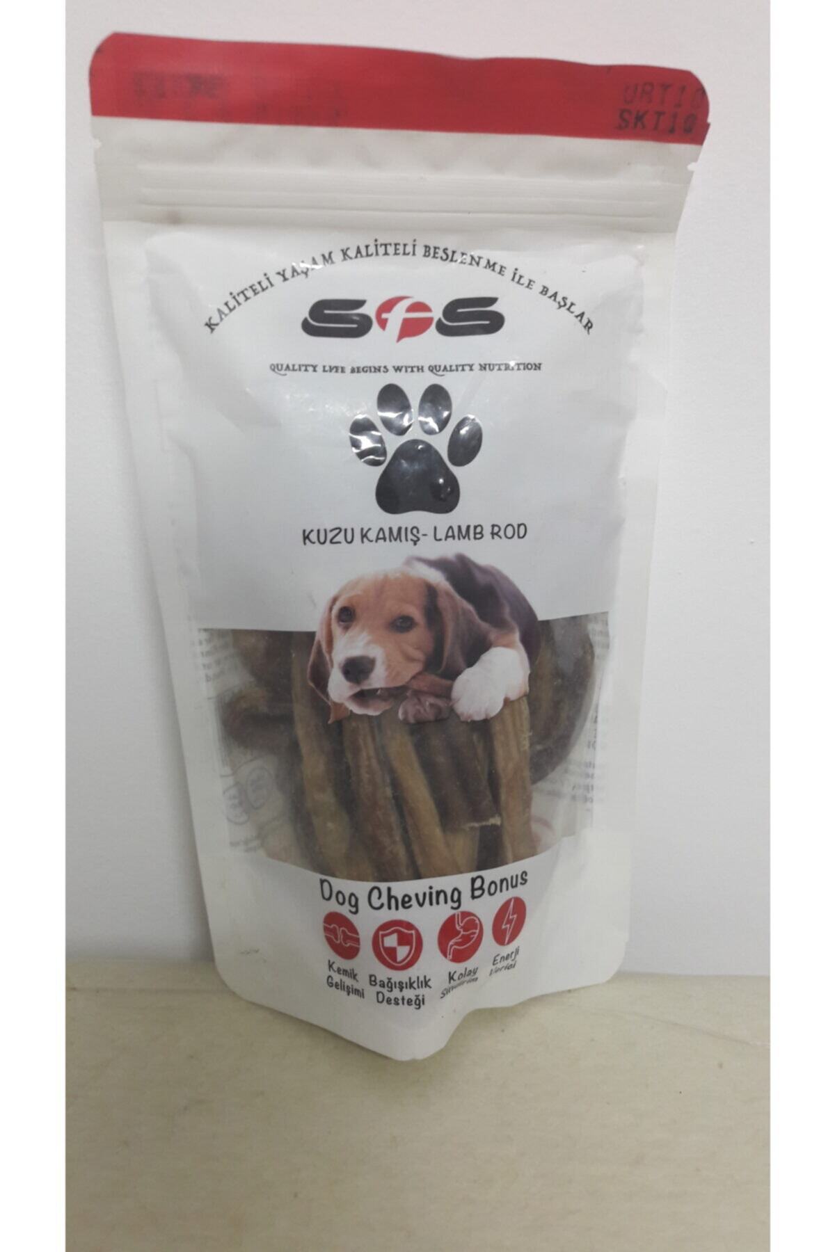 pofudukpatiler Köpek Ödül Maması Kuzu Kamış 100gr
