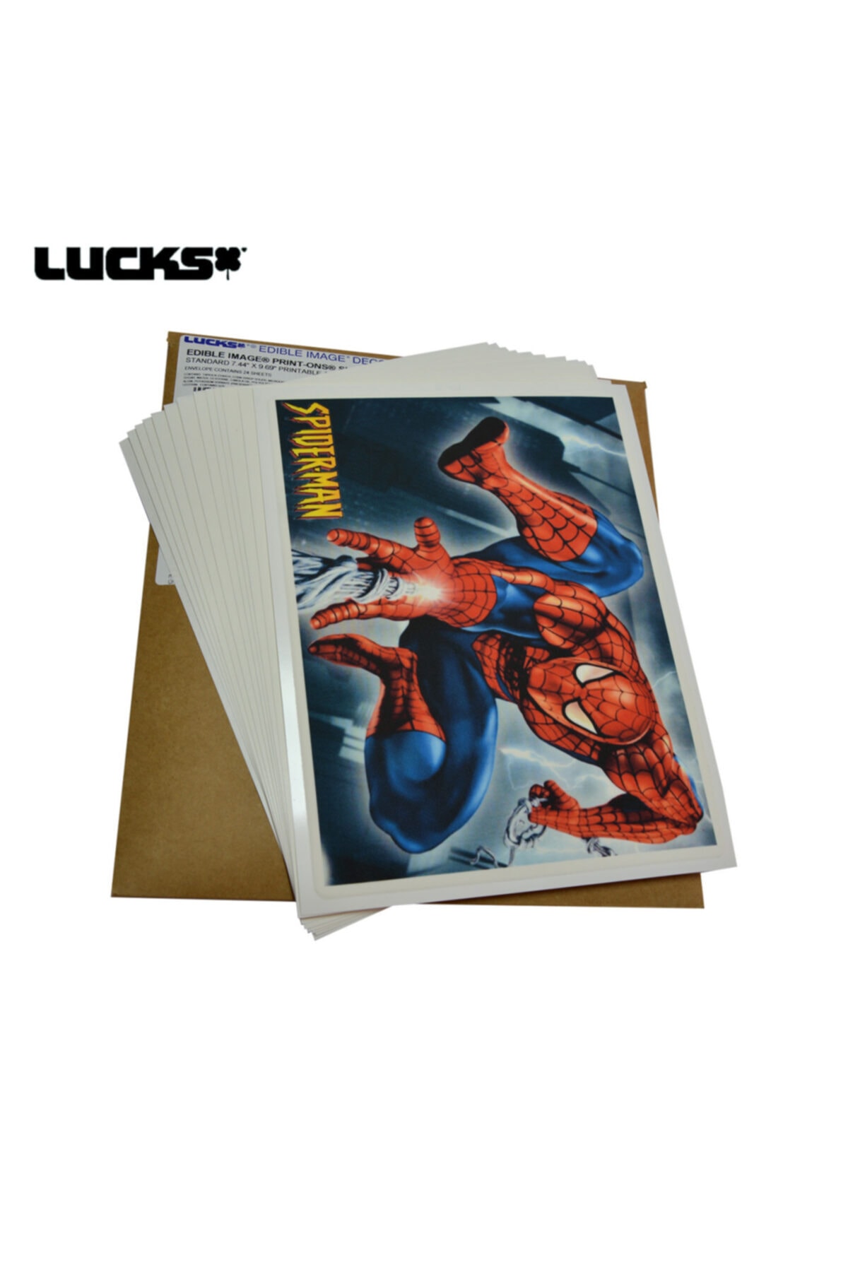 LUCKS EDIBLE IMAGE PRINTONS SHEETS Lucks Yenilebilir Pasta Resim Kağıdı