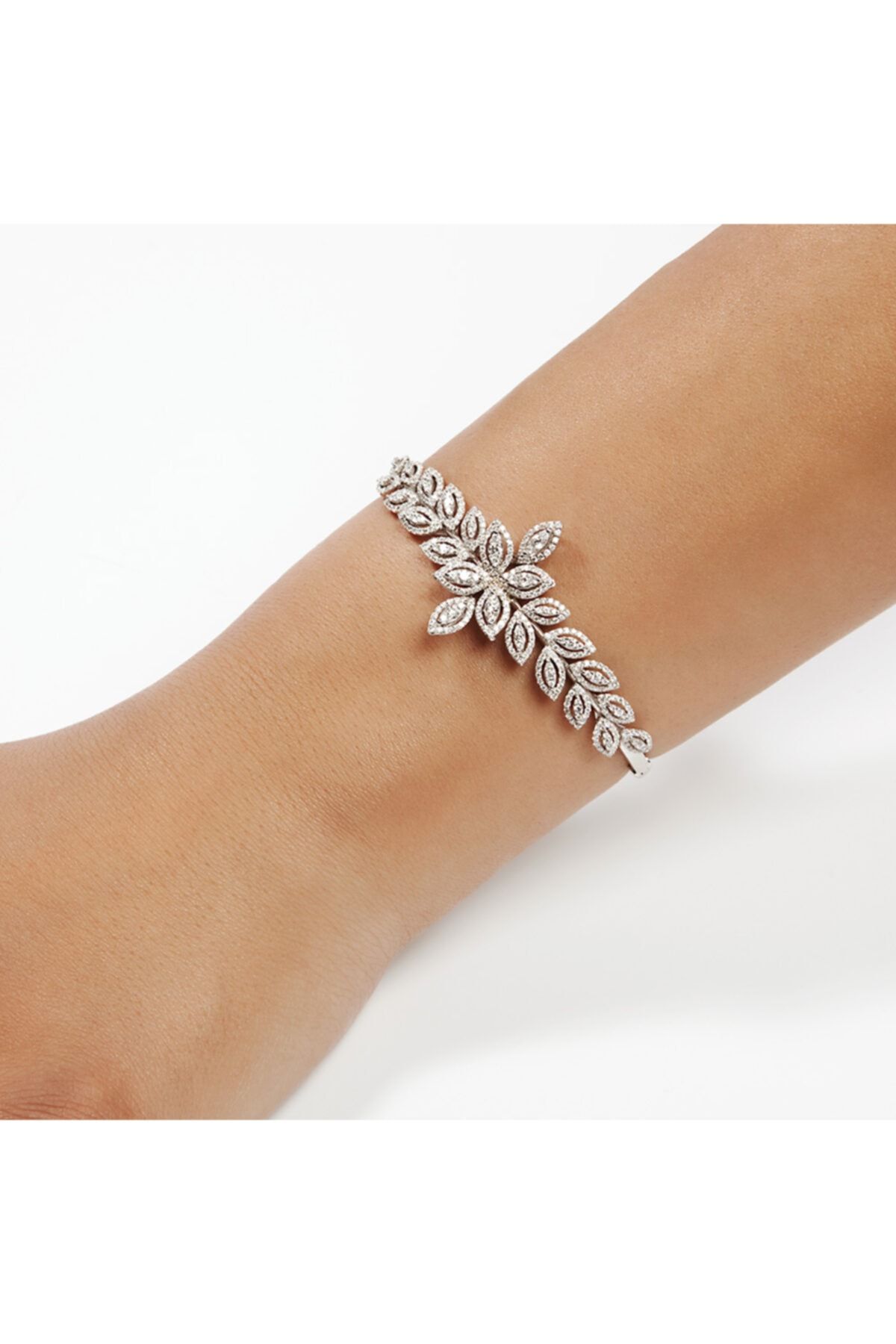 Clavis Jewelry Markiz Görünümlü Pırlanta Bilezik (blz0798)