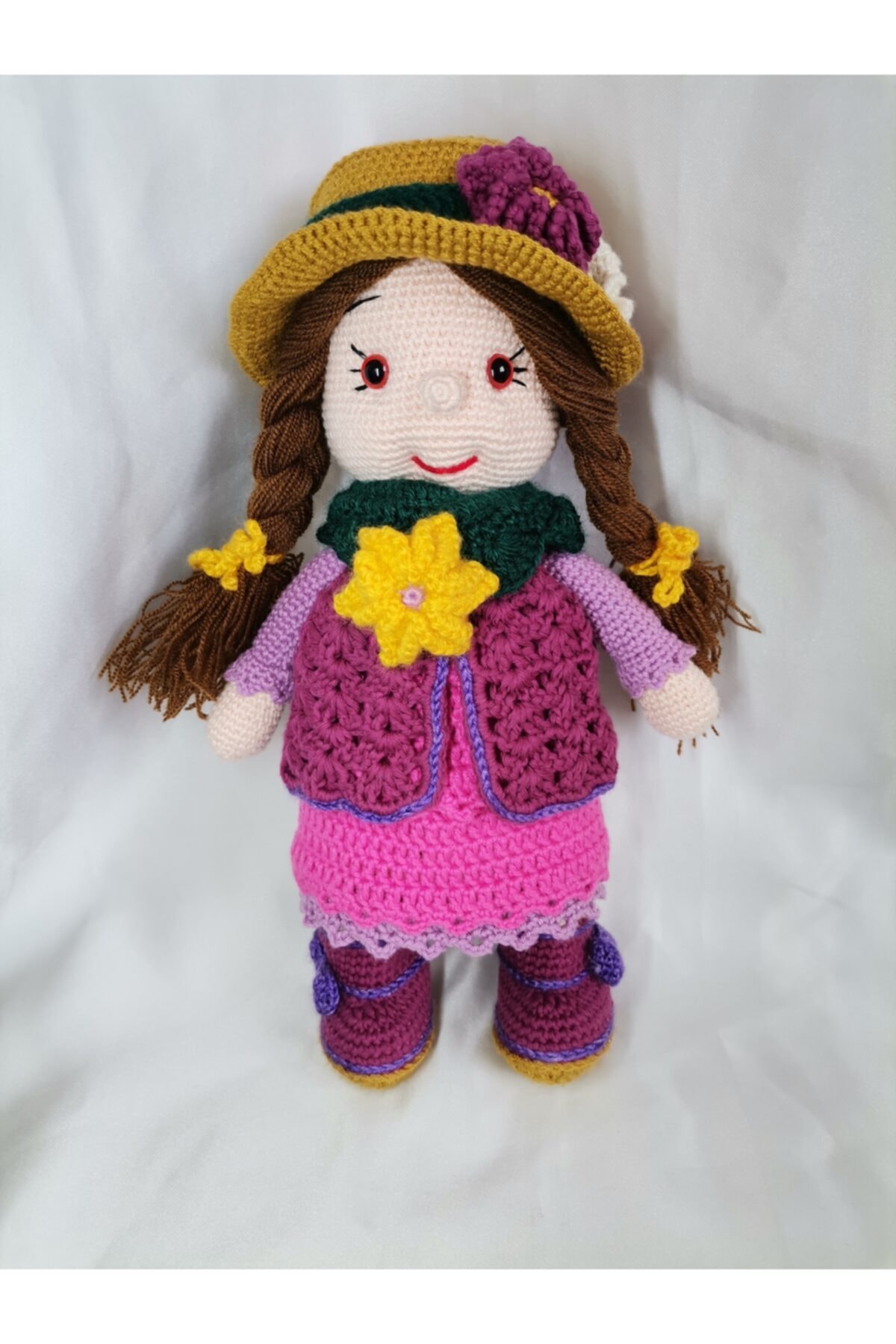 ayssgo amigurumi Tombul Kız Amigurumi Bebek