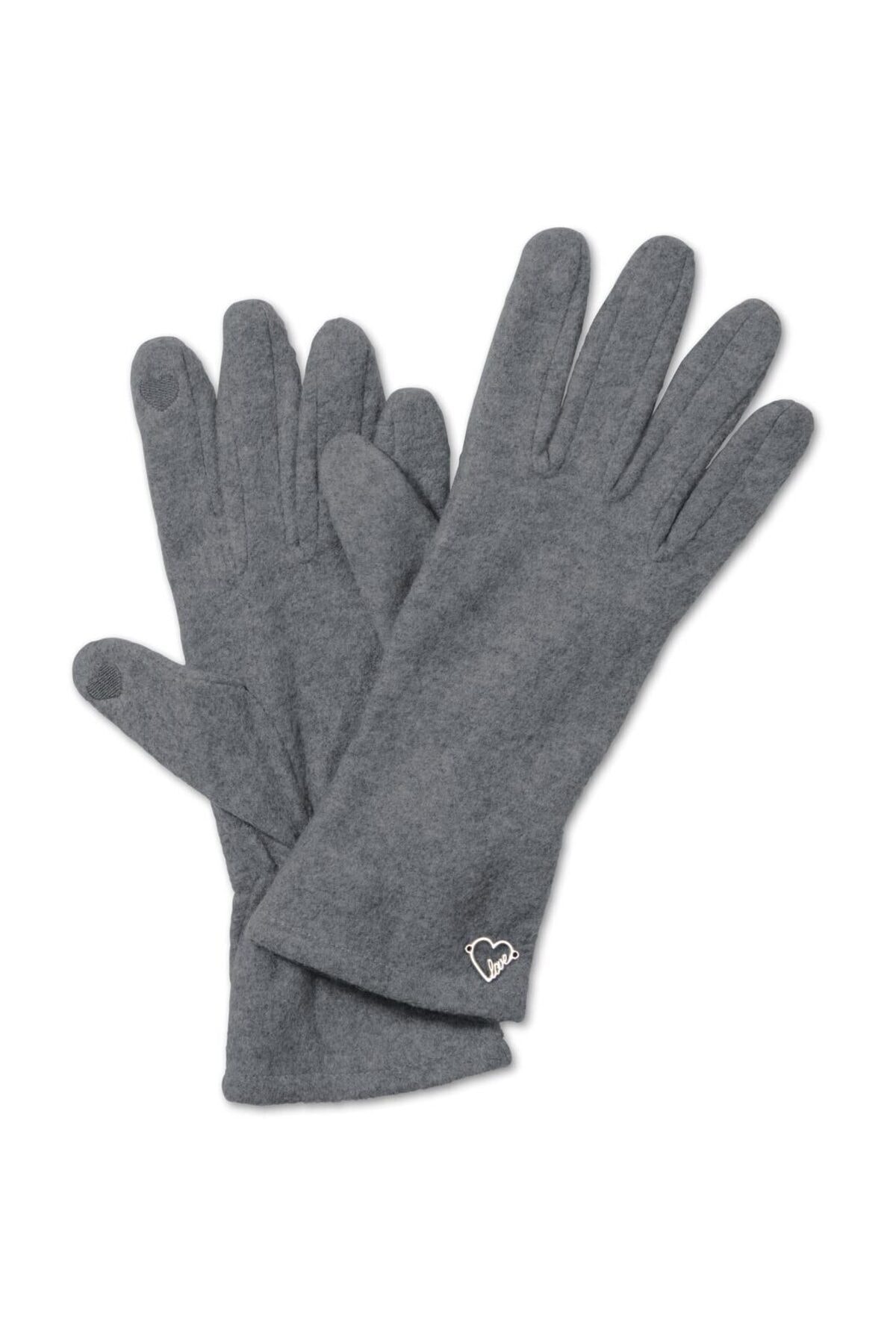 Tchibo Gri Polar Eldiven 108451