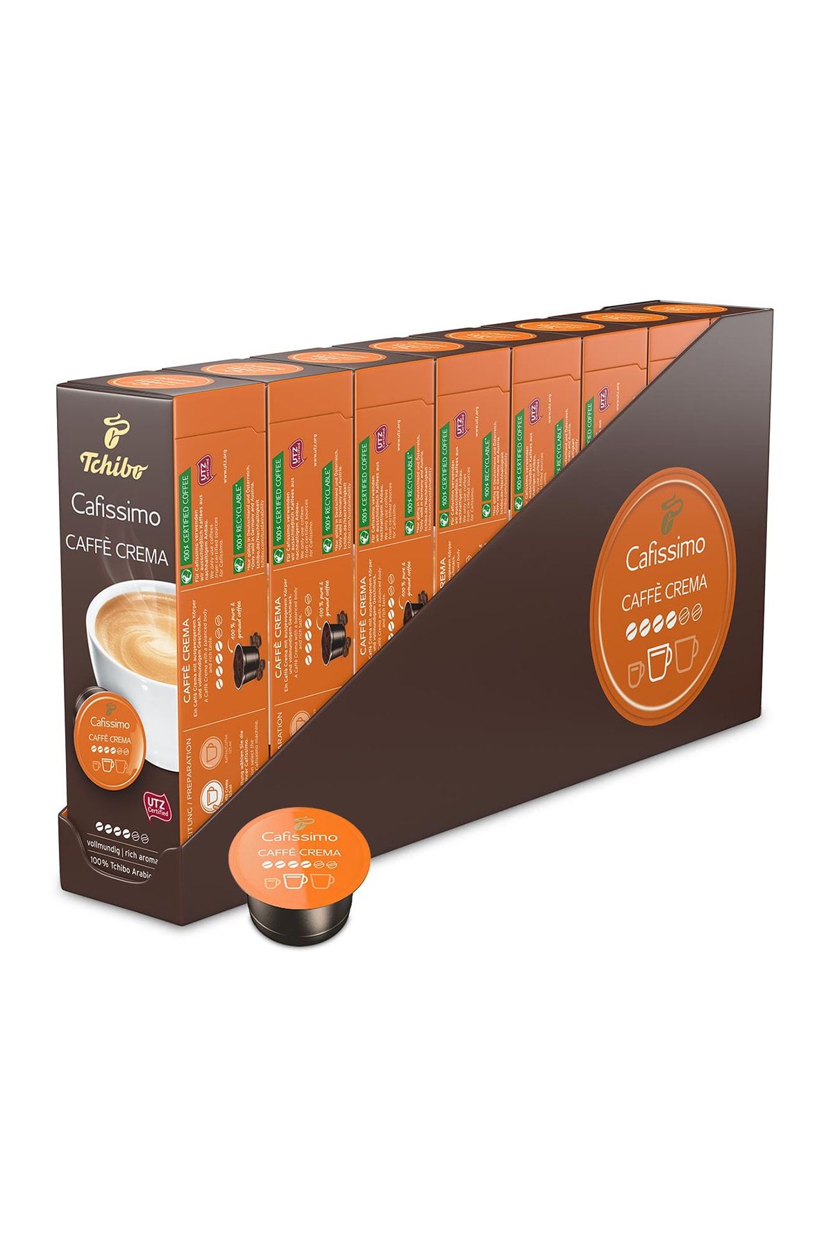 Tchibo Caffè Crema Rich Aroma 80 Adet Kapsül Kahve Avantajlı Paket
