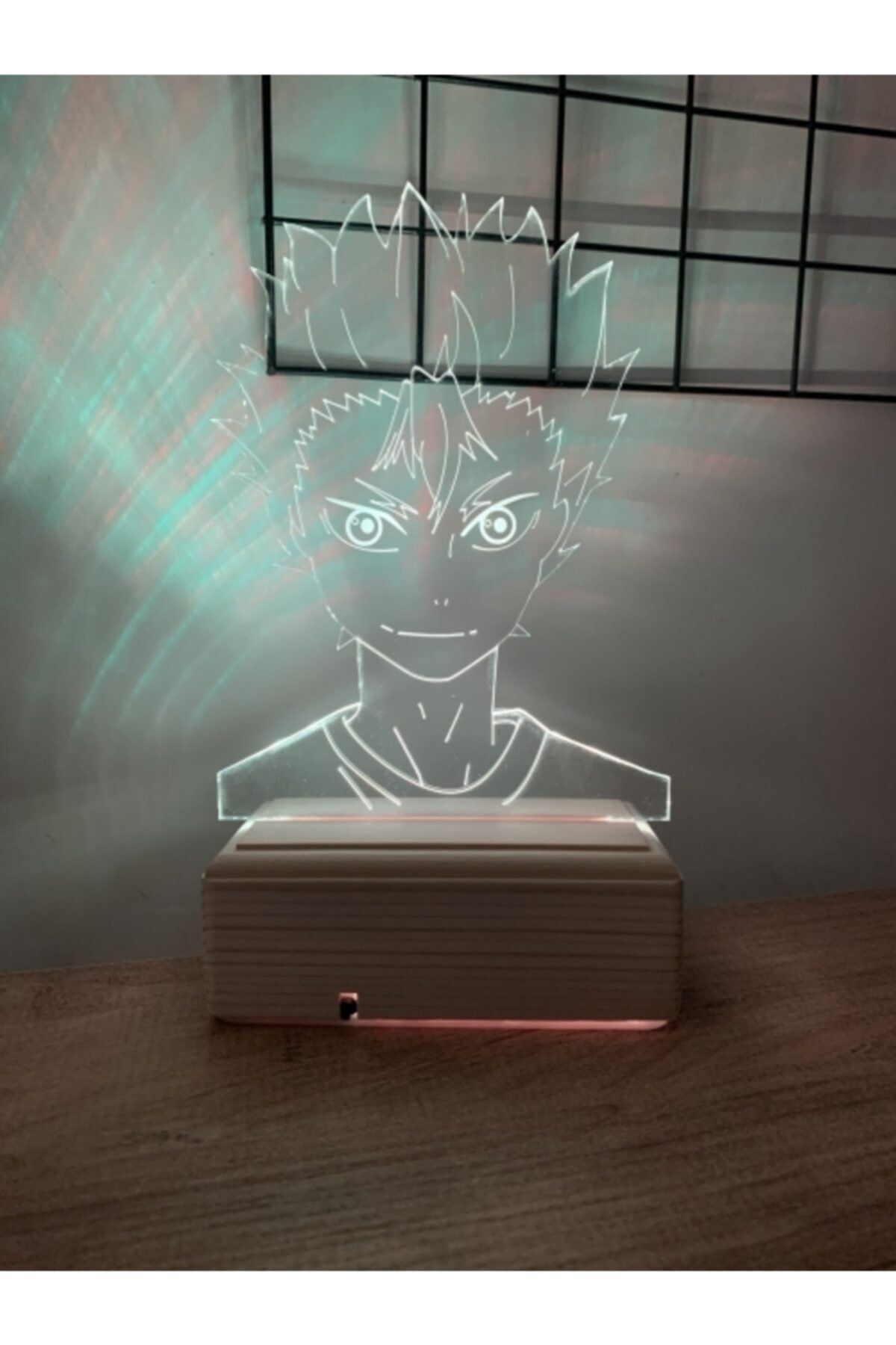 Modiwa Design Haikyuu Nishinoya 16 Renk Gece Lambası