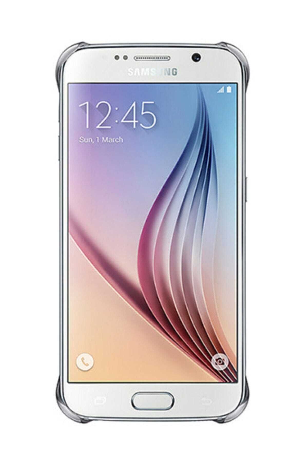 CaseLogic Samsung Galaxy S6 Clear Cover Orjinal - Gümüş Ef-qg920bsegww 2