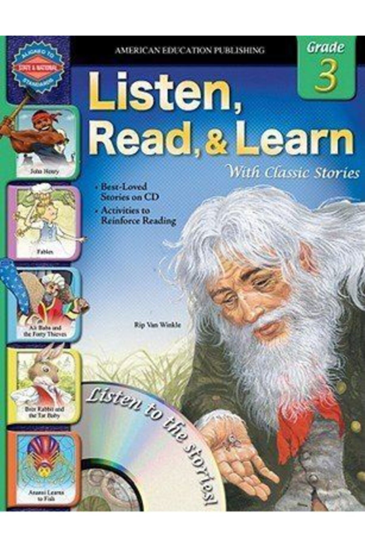 GNR Kitap Listen Read And Learn Grade 3