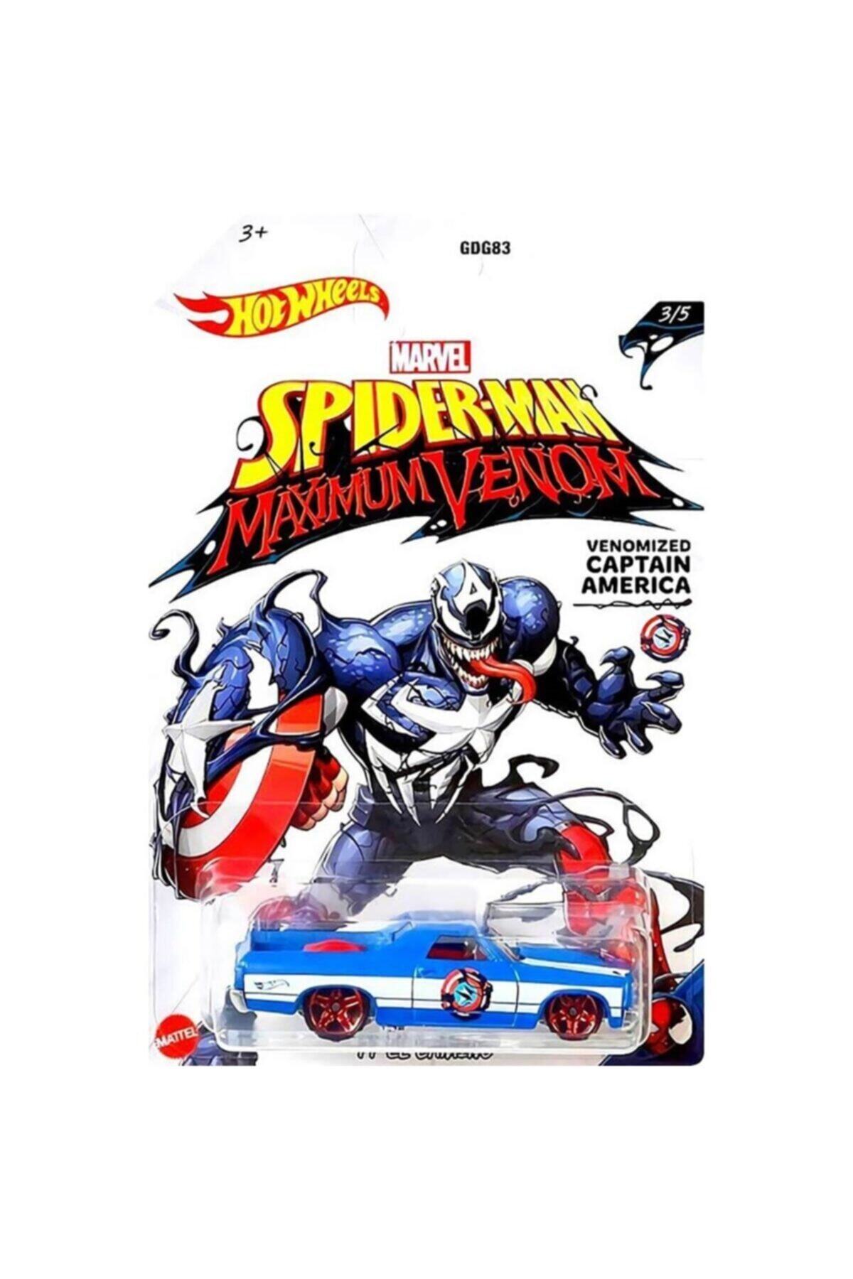 HOT WHEELS 71 El Camino Marvel Metal Model Araba