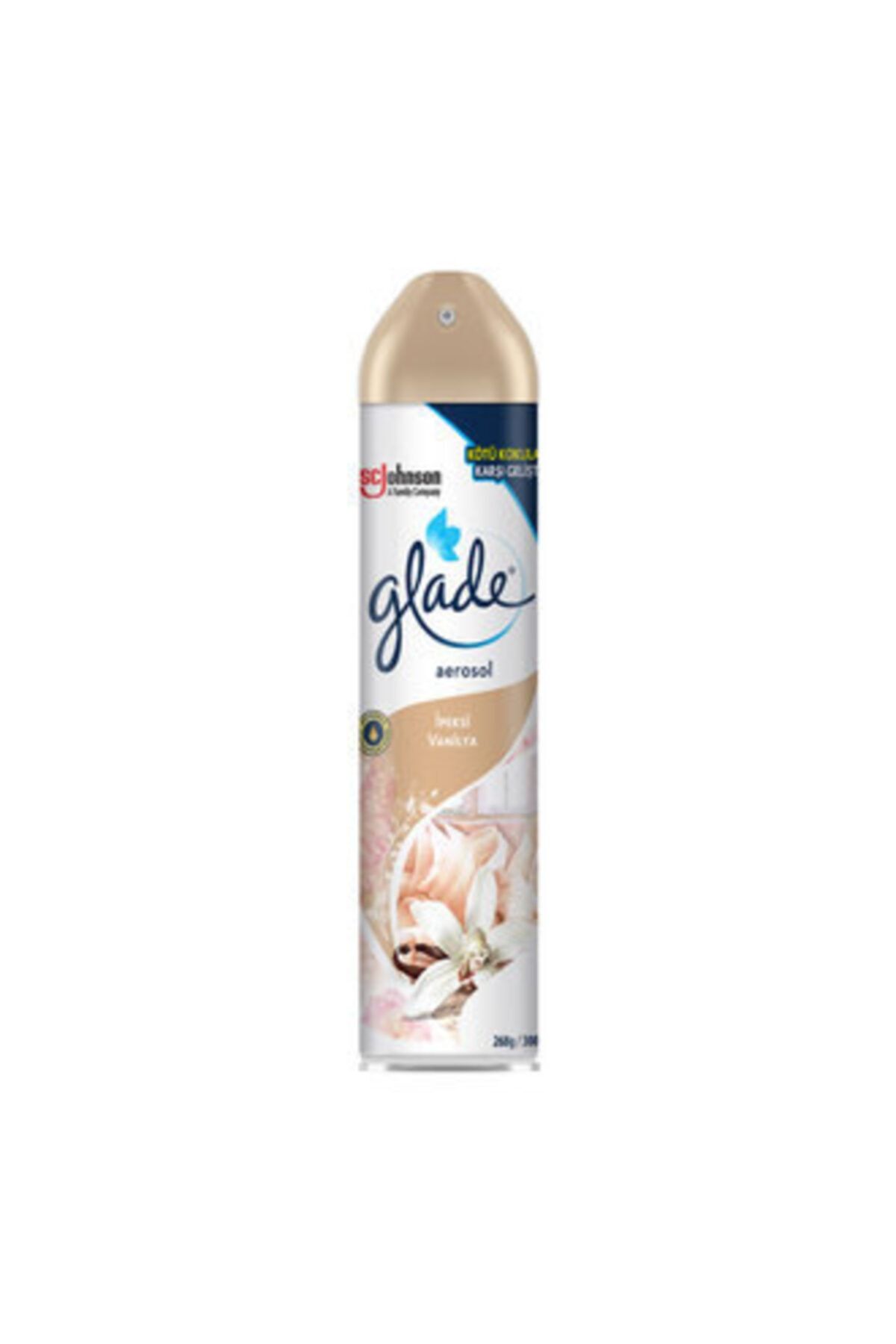 Glade Aerosol Ipeksi Vanilya 300 Ml