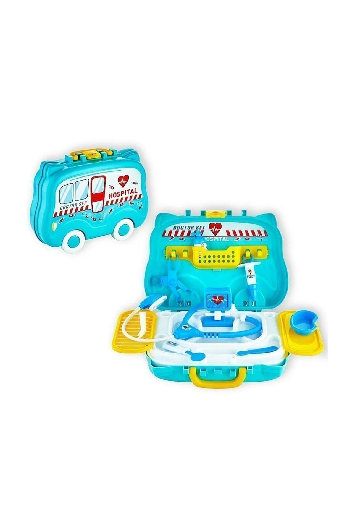 moda toys Plastik Valizli Doktor Seti Bavul Çantam