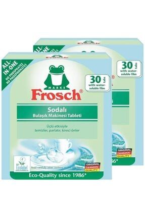 Sodalı Bulaşık Makinesi Tableti Fosfatsız 30 Tablet X 2 Adet Image 0