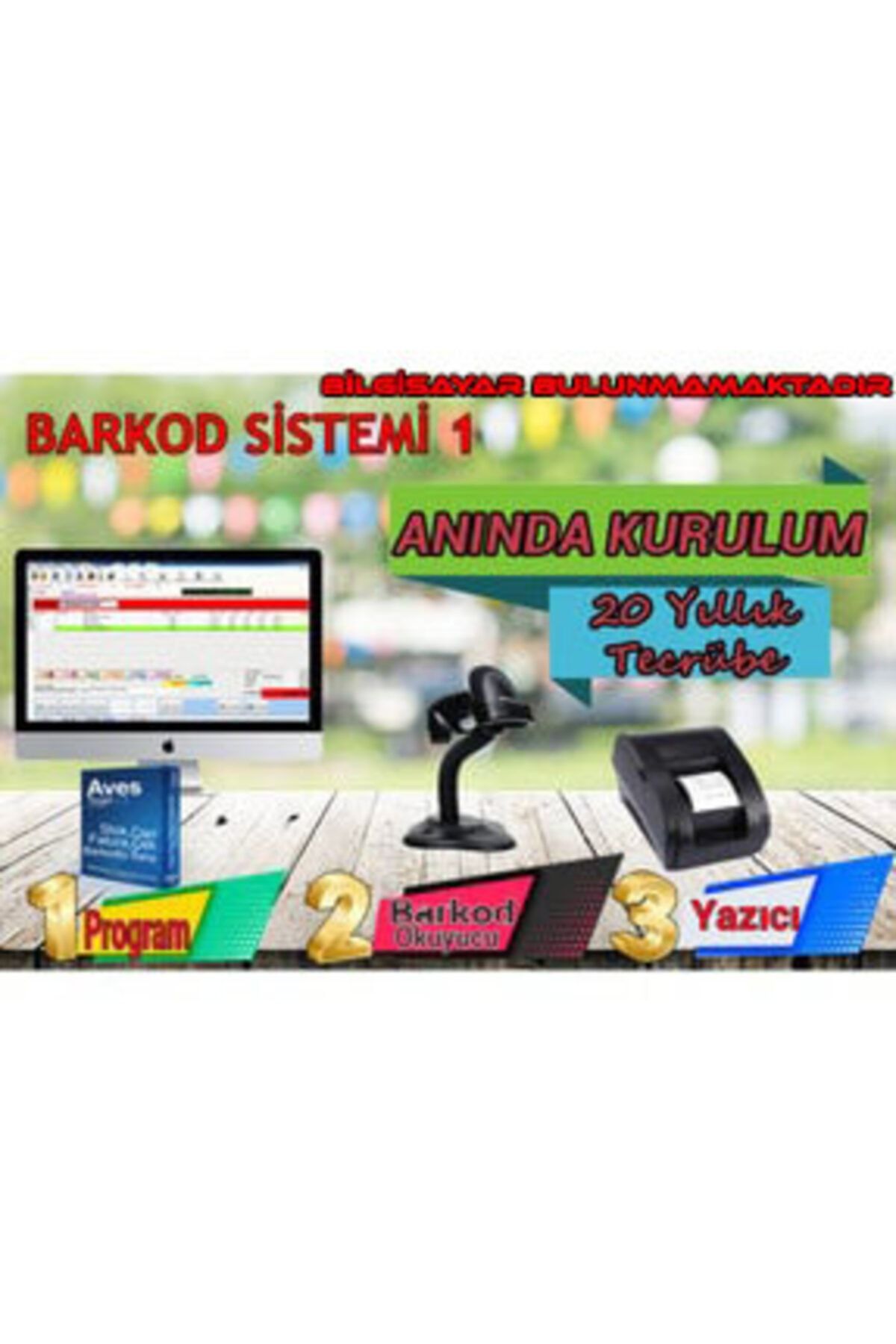 Sunlux Barkodlu Satış Sistemi 1 Hemen Satışa Başlayın