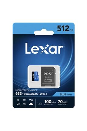 512 Gb 633x U3 100mb/s Micro Sdhc Hafıza Kartı Lx512gb633x Image 0