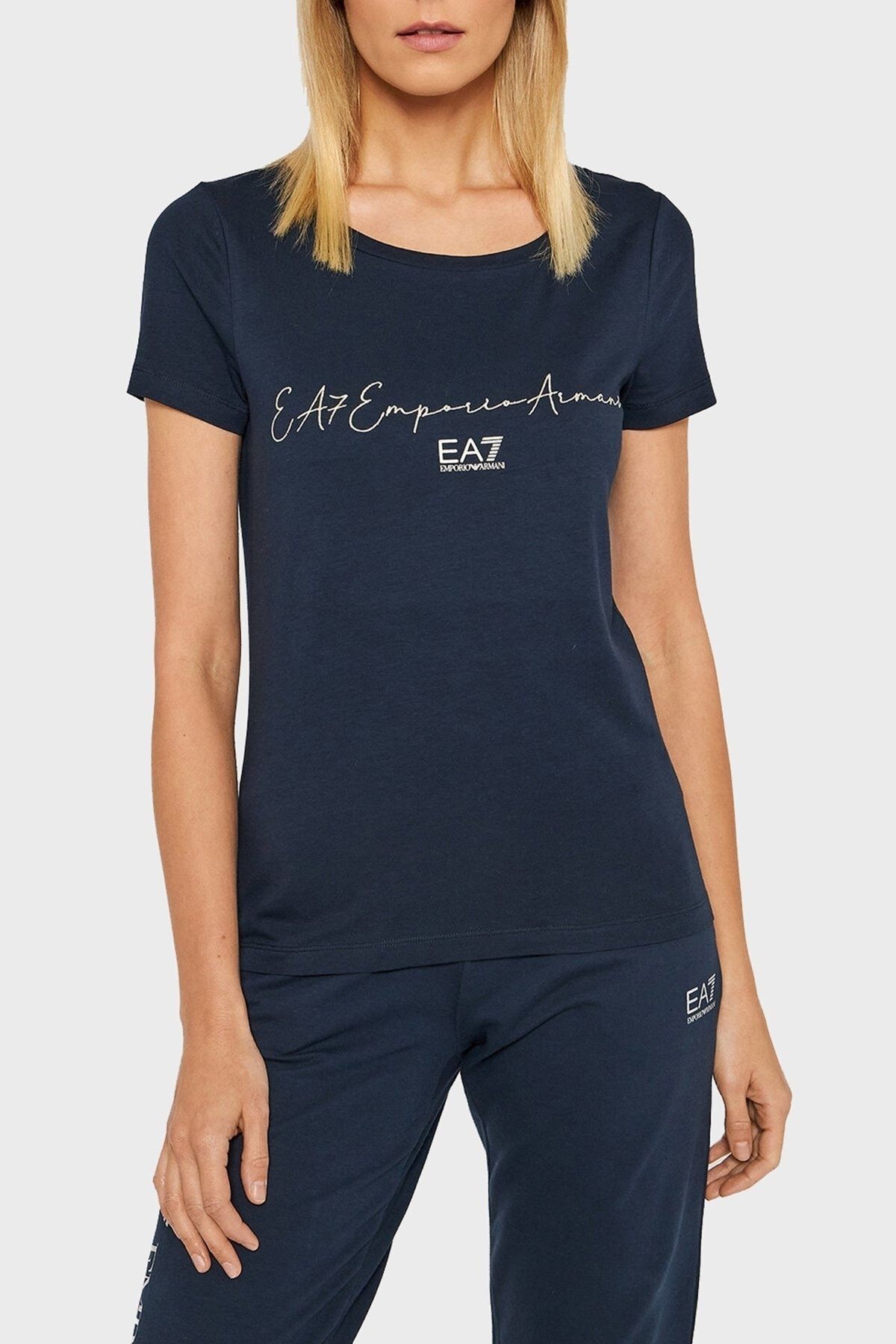 EA7 T Shirt Dark blue Trendyol
