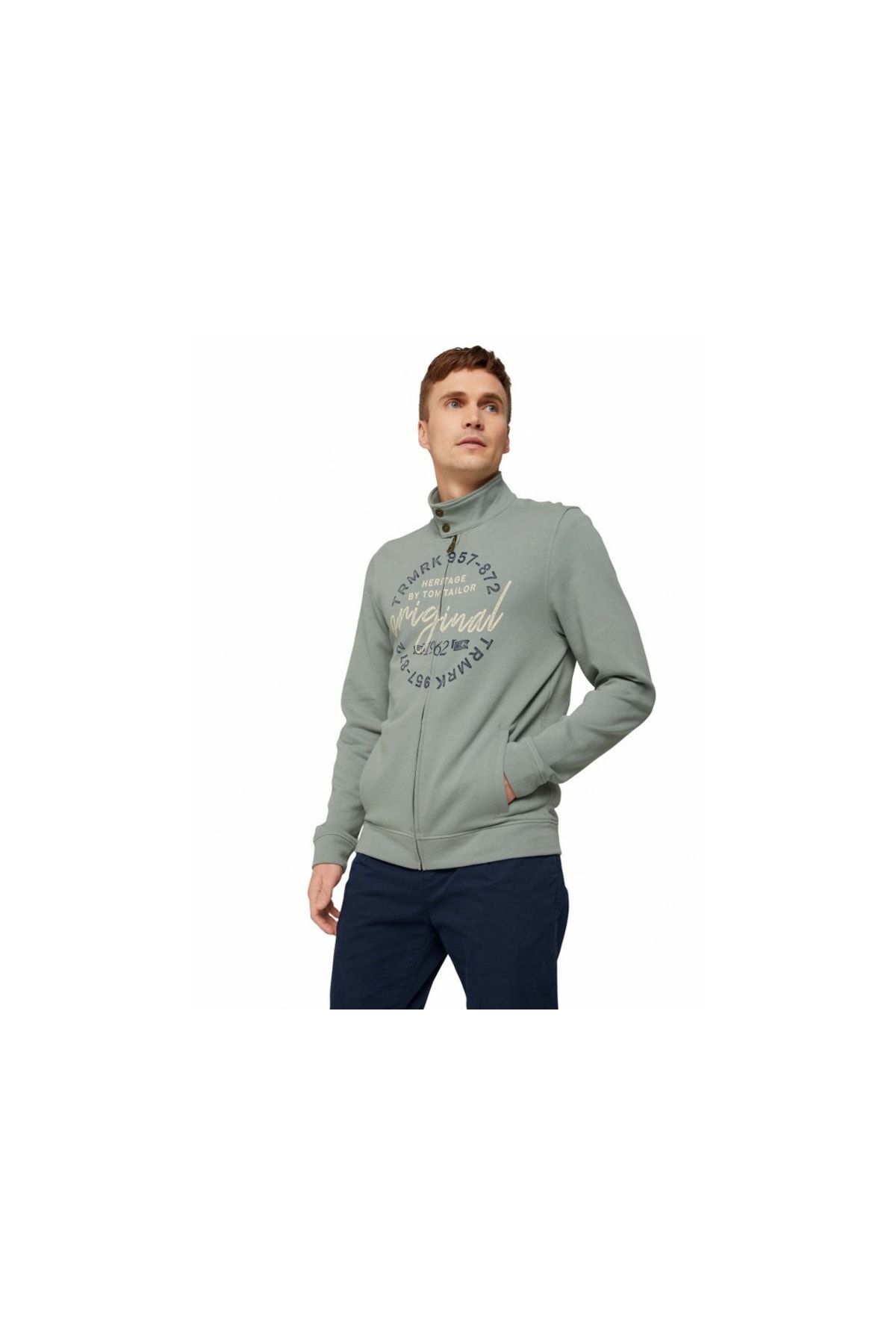 Tom Tailor Sweater fit Trendyol Regular - Gray - 